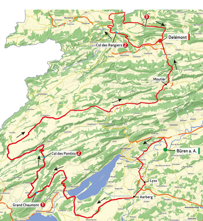 Stage 6 map